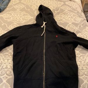 XL Polo Zip Up Hoodie